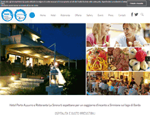 Tablet Screenshot of hotelportoazzurro.it